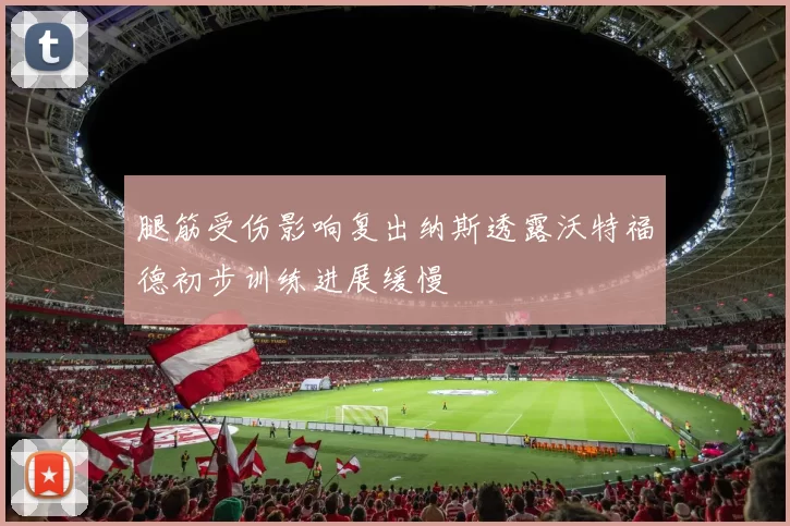 腿筋受伤影响复出纳斯透露沃特福德初步训练进展缓慢